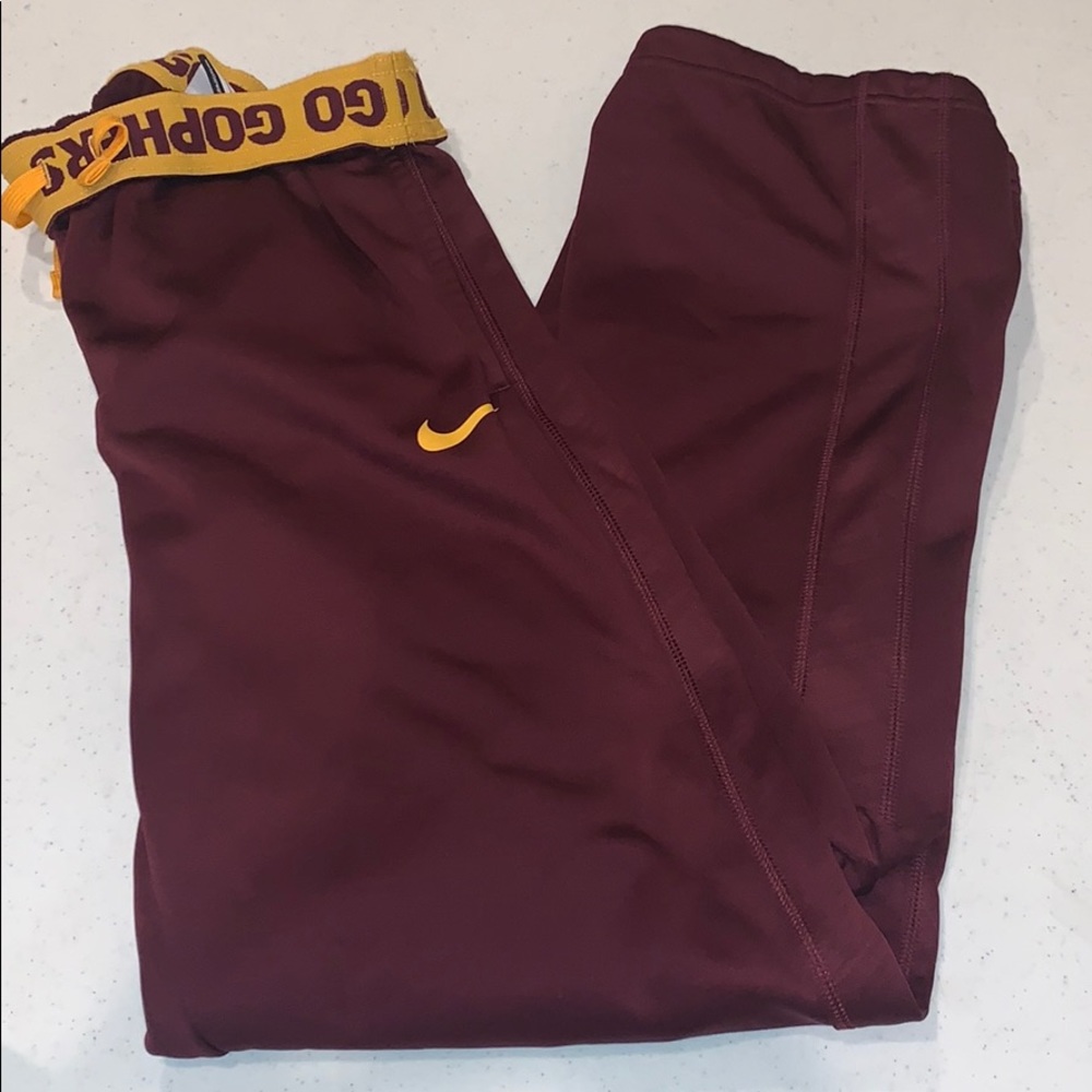nike gopher sweat pants
